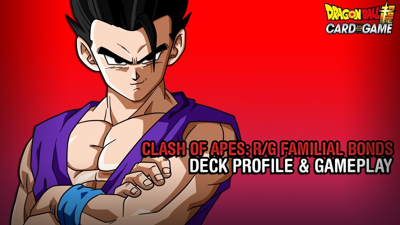 TURN 3 TRIPLE STRIKE! R/G Clash of Apes Gohan/Goten Deck Profile & Gameplay!