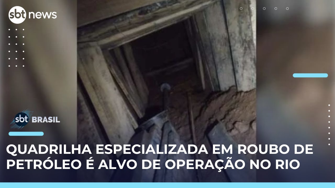 Operação contra furto de petróleo prende pelo menos uma pessoa no Rio | SBTBrasil