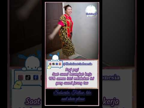 🤣🤣Pagi pagi Saat suami berangkat kerja90% semua istri melakukan ini yang suami jarang tau #trending