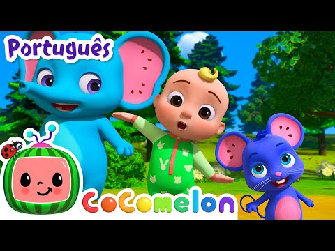 Tudo Oposto - Quem Faz Como? | CoComelon Brasil | Músicas Infantis e Desenhos Animados em Português