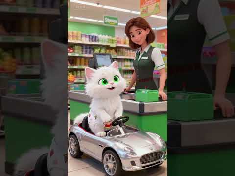 Epic Upgrade🏎️Cat's Transformer Race Car is UNBELIEVABLE🤖#shorts #funny #cute #animals #comedy