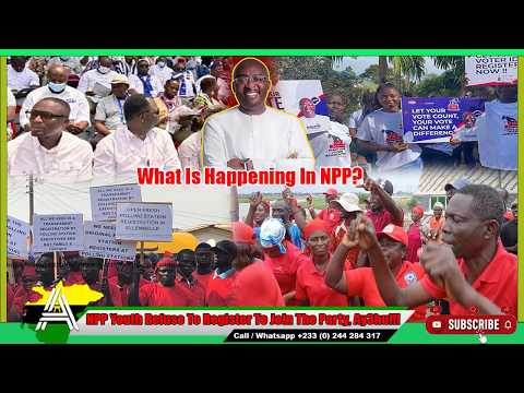 Just In!! NPP Youth Boycott Party's Directive, Refuse To Register And Join The Party, Ay3hu!!!