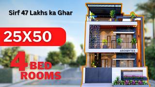 Why this 25x50 House Design is So Popular | 25x50 3D House Design
