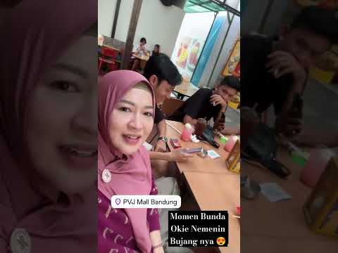 Momen kiesha alvaro nongkrong bareng bunda okie #okieagustina #pashaungu #kieshaalvaro #magic5