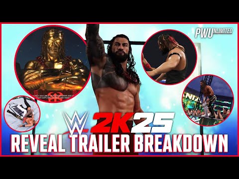 WWE 2K25 First Trailer Break Down - Every Reference & Easter Egg You Missed