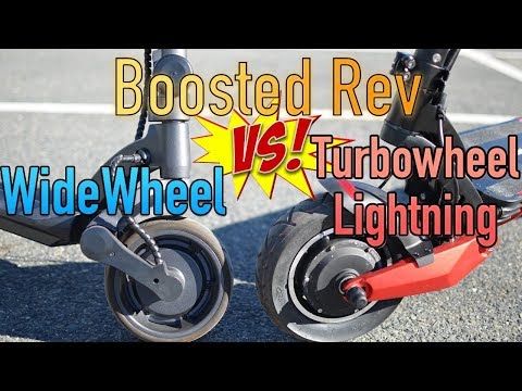WideWheel Vs Boosted Vs Turbowheel Lightning: electric scooter review!
