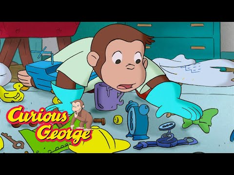 Making Art Out of Trash 🐵 Full Episodes | Curious George