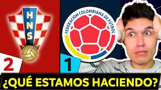CROACIA 2 COLOMBIA 1⚡AMISTOSO CAMINO al MUNDIAL 2026🔥¿PARA DÓNDE VAMOS JUGANDO ASÍ?🔥