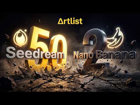 Seedream 5.0 And Nano Banana 2 on Artlist — Real Creative Test