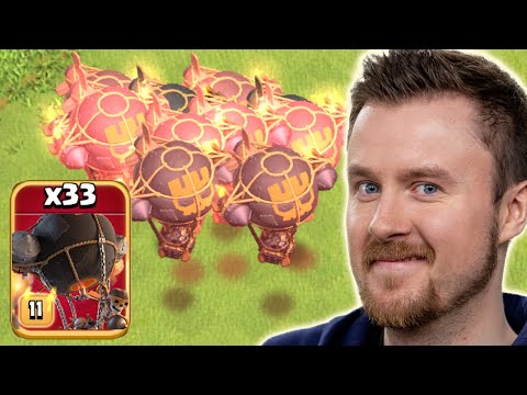 PROFIS NUTZEN MASS RAKETENBALLONS - Super Schwere Strategie in Clash of Clans