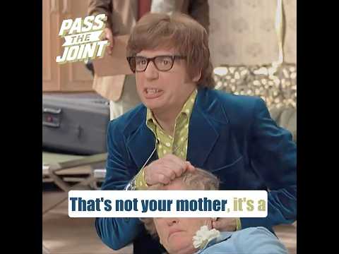 Austin Powers PUNCHES Basil Exposition's Mother and Call Her a Man #shorts #shortsfeed #shortsvideo