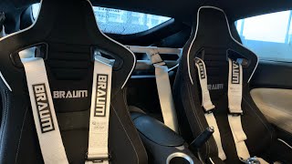 370z Braum seats install | Vlog #1