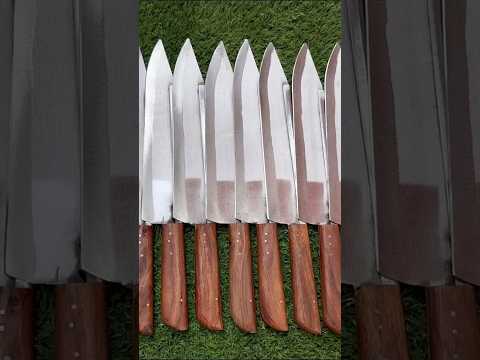 Process of Making Super Sharp Chef Knife #shorts #factory