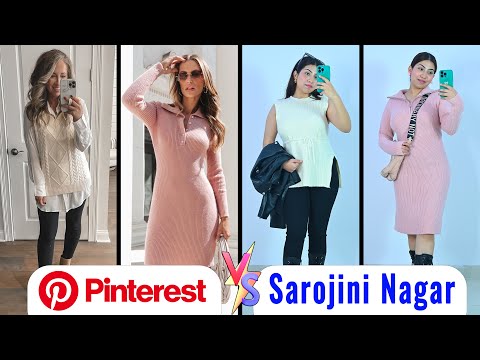 Pinterst Style Looks in Sarojini Nagar 😍| Anishka Khantwaal |