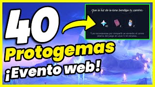 🌑 ¿COLUMBINA NUEVA ARCONTE? Evento web 40 protogemas fáciles | GENSHIN IMPACT💥