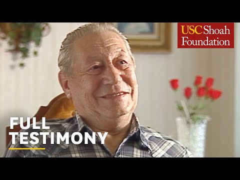 Jewish Holocaust survivor Joseph Greenblatt Full Testimony | USC Shoah Foundation