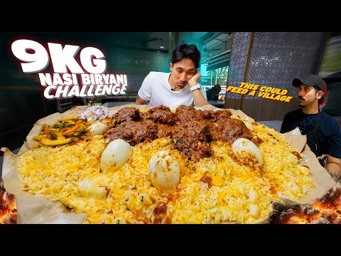 9KG Legendary Beach Road Biryani! | BEST Mutton Biryani in Singapore?!