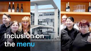 YouTube video thumbnail: How a Berlin Bistro is Breaking Down Barriers 