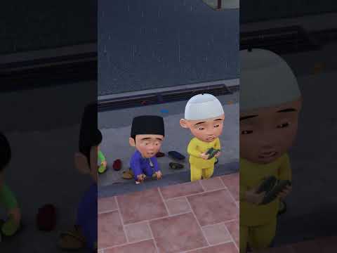 Terawih malam ni, biar khusyuk tau 🤲🕌Jangan ingat nak main je dengan kawan-kawan 🛝😅 #UpinIpin