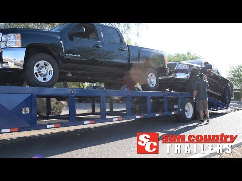 3 Car Hauler by Sun Country Trailers