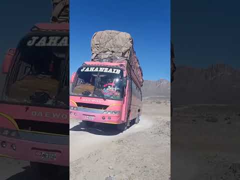 Fully loaded bus of balochistan pakistan  #viralshort #shortvideo