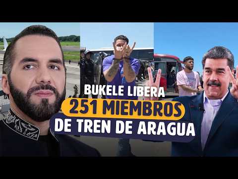 ¿Por qué Bukele soltó a los presos del Tren de Aragua? Que Paso?