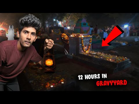 working 12 hours in a Gravyyard (scary) - Telugu