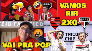 VAMOS RIR! REAÇÕES RÁDIO ENERGIA 97 - O VÉIO TRICOLOR PERDEU A LINHA! FLAMENGO 2x0 SÃO PAULO.