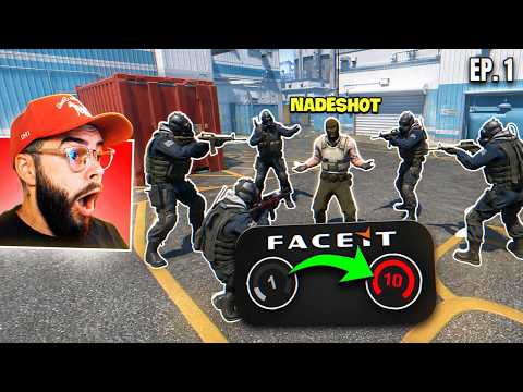 My first time playing FACEIT... (Road to Level 10 FACEIT)