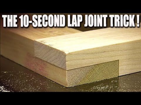 The Clever 10-second woodworking trick I use to impress people