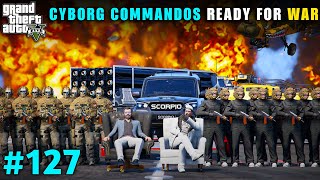 MICHAEL CYBORG COMMANDOS READY FOR FIGHT | GTA V GAMEPLAY #127