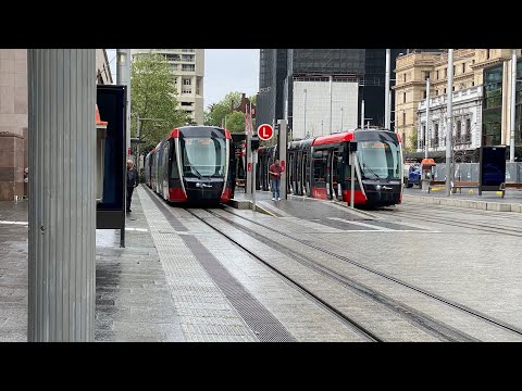 Trams Around Circular Quay