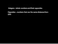 Understanding Absolute Value and Opposites