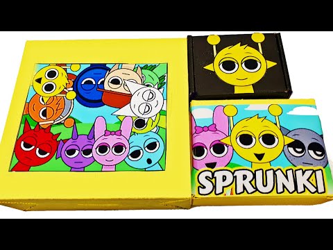 All Sprunki in SURPRISES😍🤣😀🌈🔴🟡🟠🟡🟢🟤🟣