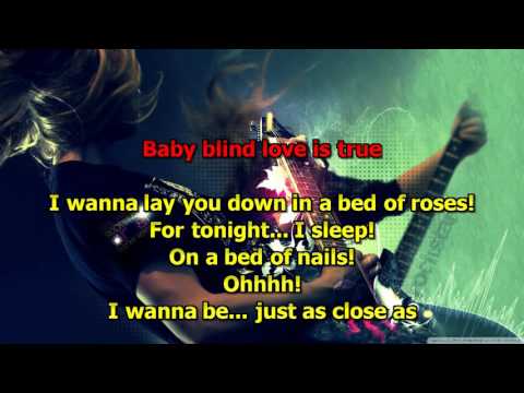 Bed Of Roses – (HD Karaoke) Bon Jovi