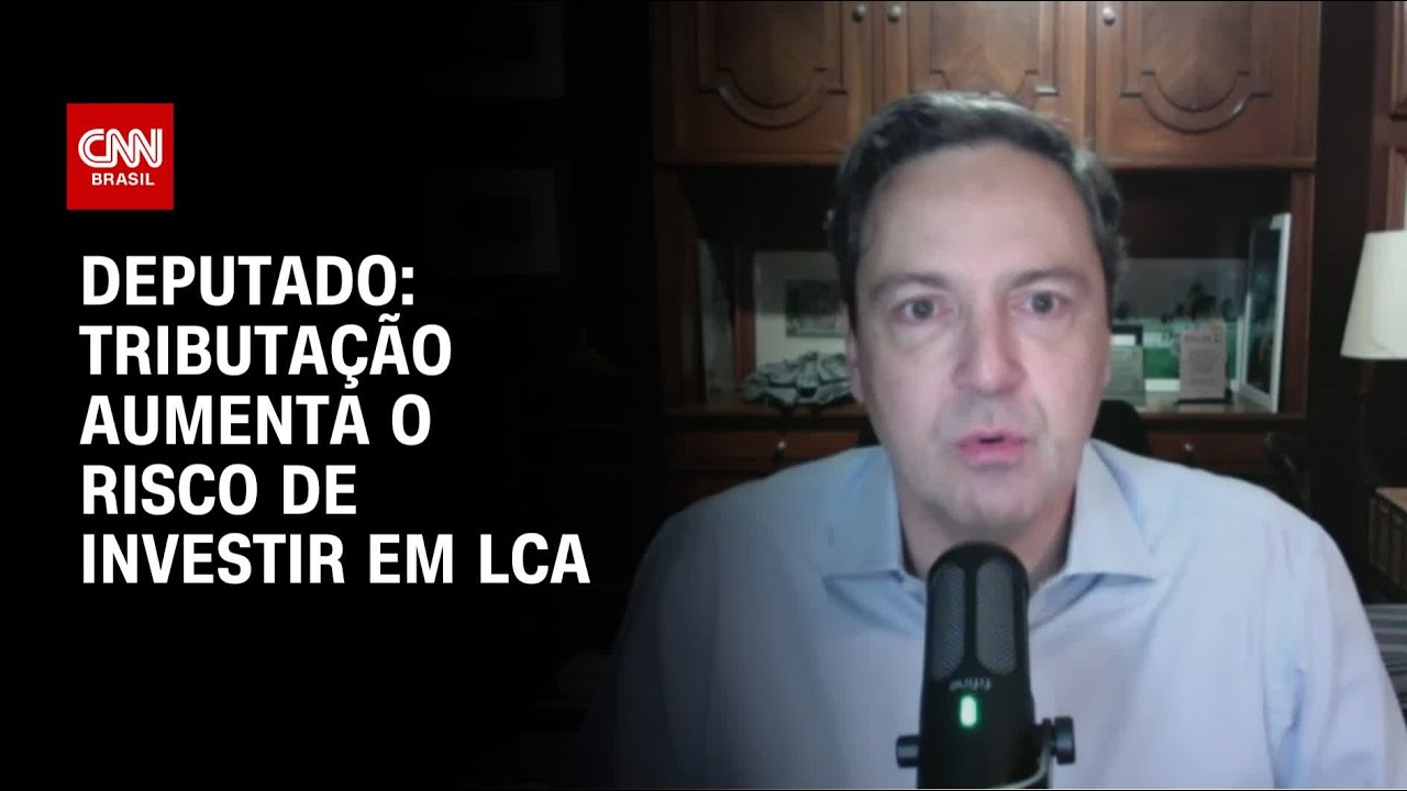 “Tributação aumenta o risco de investir em LCA”, diz deputado Luiz Phillipe à CNN | CNN NOVO DIA