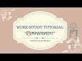 James Method Word Study Concepts