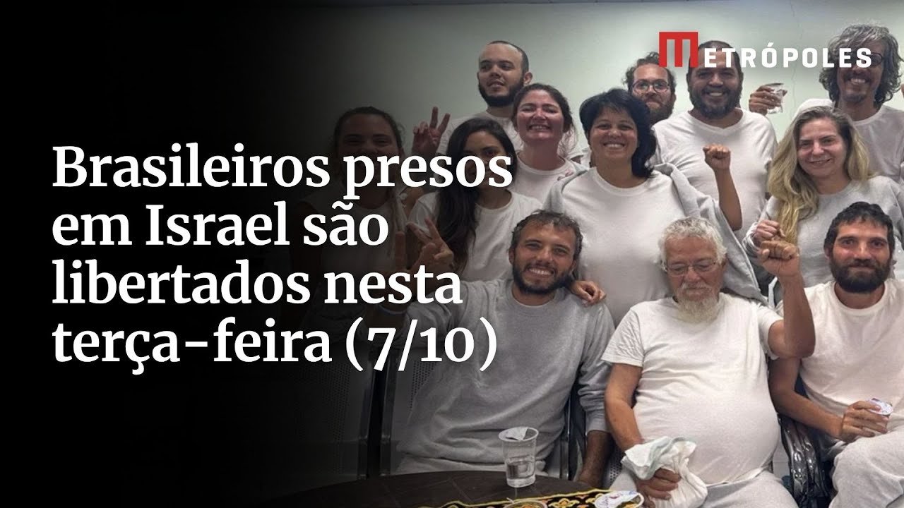 Brasileiros presos em Israel são libertados nesta terça feira 710
