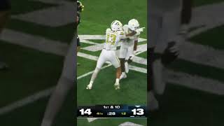 HOW DID HIS KNEE NOT EXPLODE??? #coloradofootball #georgiatech #collegefootball #sportsnews