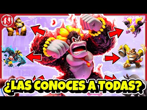 TODAS las TRANSFORMACIONES de DONKEY KONG que EXISTEN