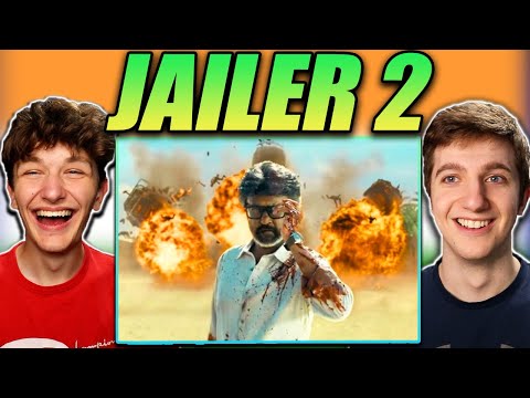 JAILER 2 Announcement Teaser REACTION!! (Americans React to Indian Movie Trailer)