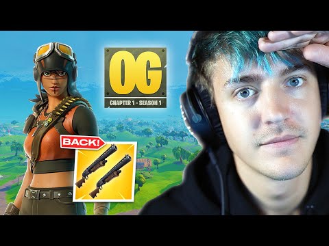 Ninja Reacts to OG Fortnite Season 1