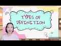Understanding Definitions and Their Purposes