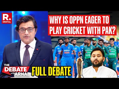Debate With Arnab: Tejashwi Calls for Cricket With Pak, Can Terror and Sport Go Hand-in-hand?
