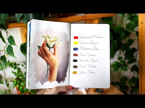 Painting & Art Talk | How to get your art into galleries | Sketchbook Sunday #47