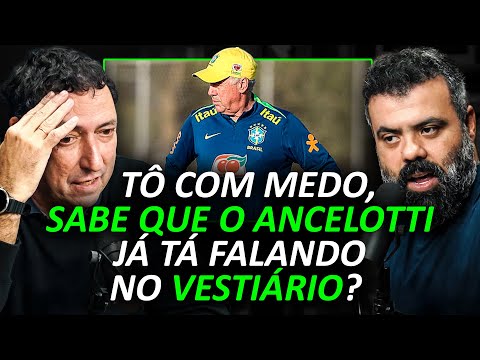 ANCELOTTI na SELEÇÃO: O PROBLEMA É MUITO + GRAVE... [com PVC]