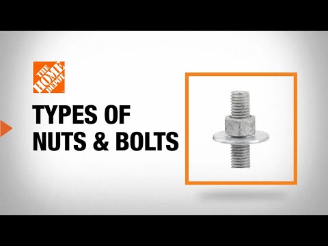 Types of Nuts and Bolts