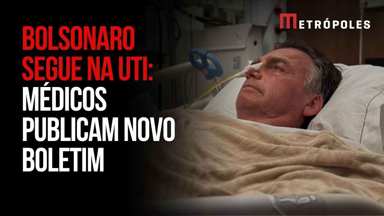 Saúde de Bolsonaro: equipe médica publica boletim médico neste domingo
