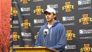 Sam Richardson before spring game