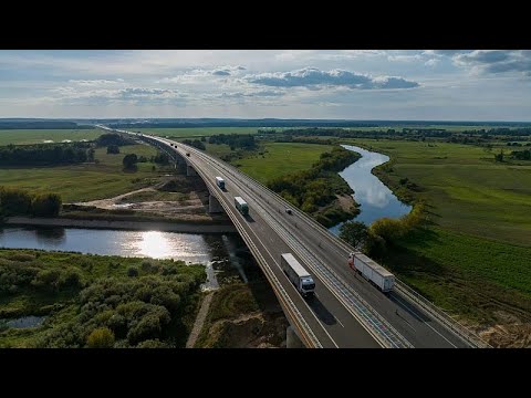 YouTube video thumbnail: New Road Linking Baltic States to Poland Opens at Time of Tensions With Russia